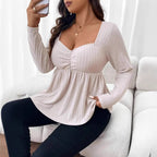 Top « Elegant Style Slim Fit – Coupe Ajustée & Effet Amincissant