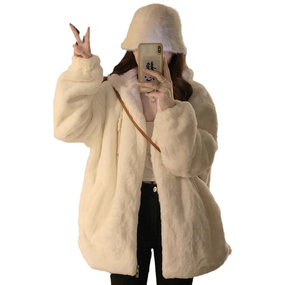 Manteau en Laine d'Agneau pour Femmes – Élégance et Confort