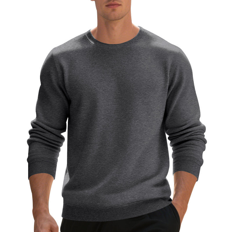 Sweatshirt en Molleton Homme – Col Rond & Coupe Décontractée