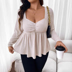 Top « Elegant Style Slim Fit – Coupe Ajustée & Effet Amincissant