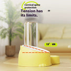 Gamelle Double Automatique – Inox & Céramique pour Eau & Nourriture