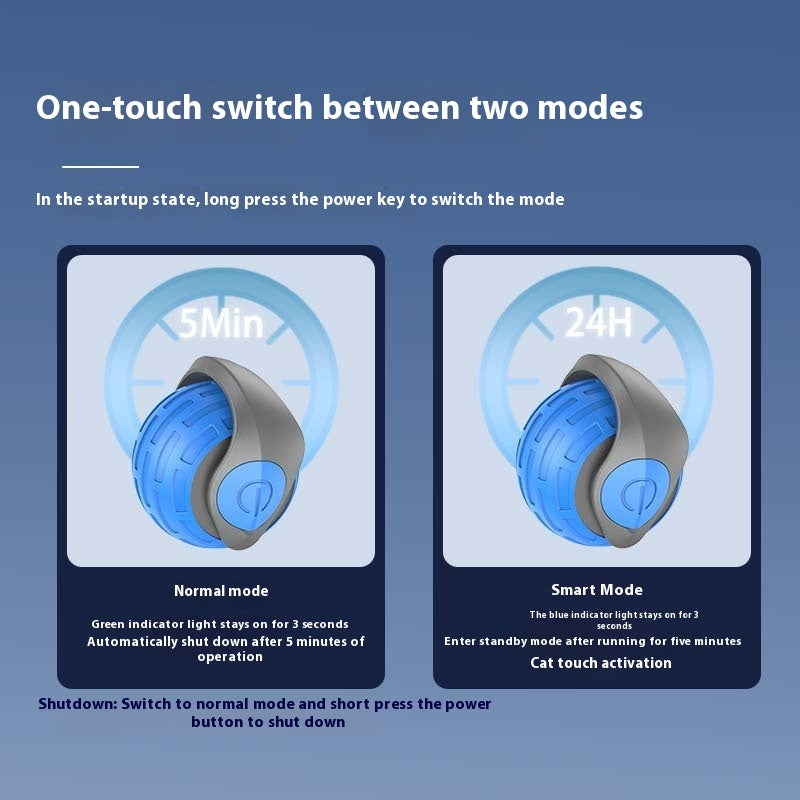 Balle Électrique Interactif pour Chat – Jeu Autonome & Stimulation Mentale