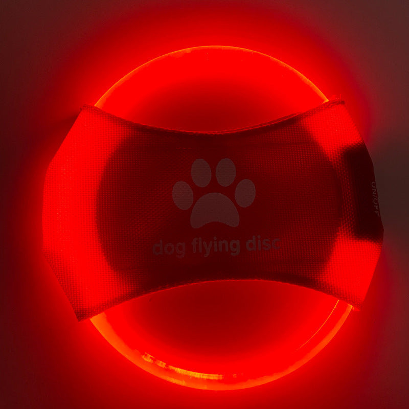 Disque Volant Lumineux pour Chien