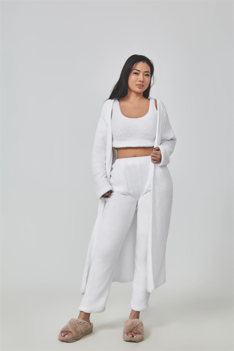 Ensemble Pyjama 3 Pièces Femme – Hiver Douillet