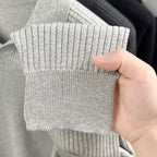 Polo Manche Longues à Col Ciseaux Homme – Élégance et Confort