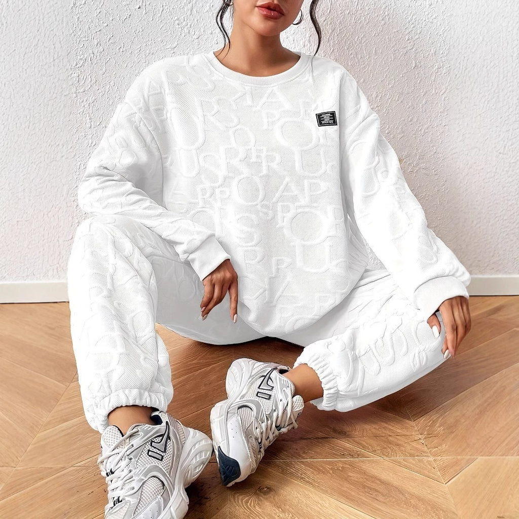 Ensemble 2 pièces femme confortable sport mode décontractée